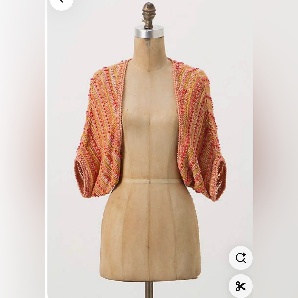 Lehi Shrug by Charlie Robin small sold @Anthropologie
